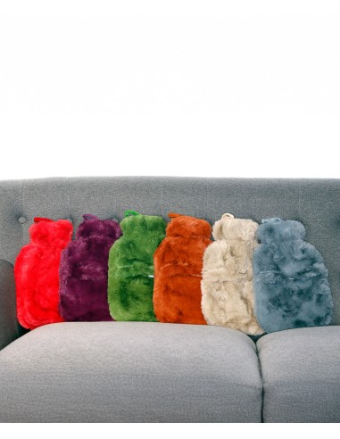 RIB-HWB223556-Bouillotte et housse en fausse fourrure super luxueuse